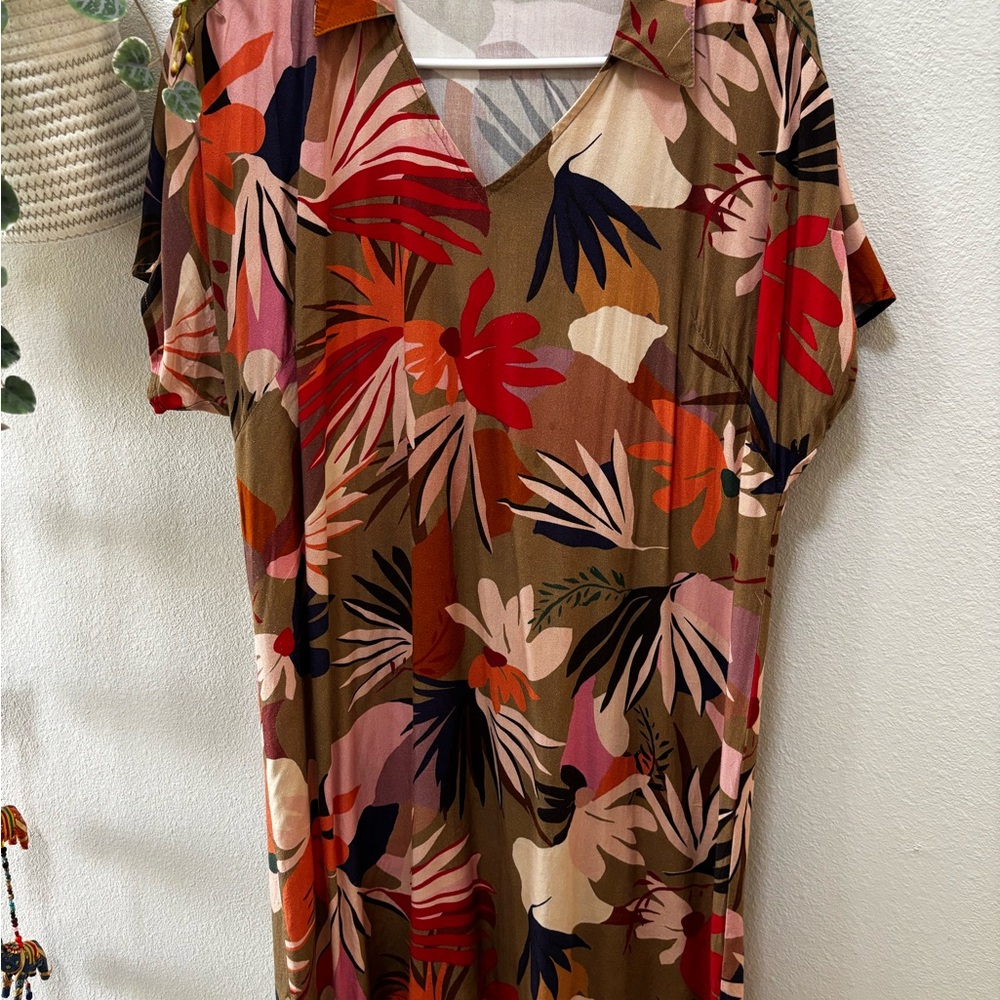 Floral Print Mini Dress